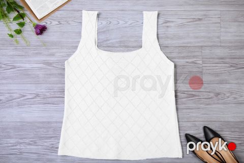 Mayka qadınlar üçün 1827317, ağ, pambıq/poliester, ölçü One size — Bakı