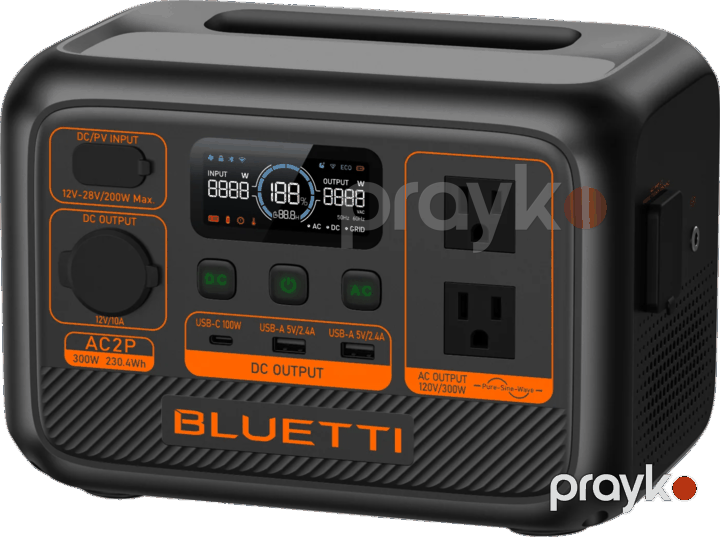 Bluetti AC2P Portable Power Station 300W/2304Wh (AC2P) — UPS, Bakı (2)