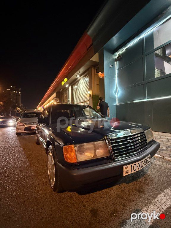 Mercedes 190, 1.8 L, 1991 il, 385 000 km — Avtomobillər, Bakı (4)