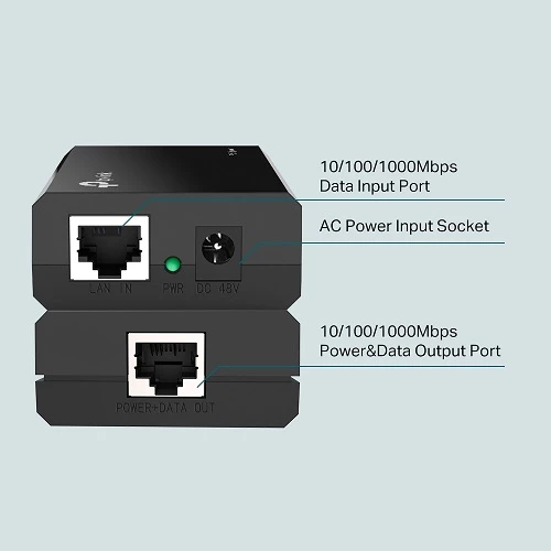 TP-Link TL-POE150S PoE Injector — Şəbəkə və server avadanlığı, Bakı (2)