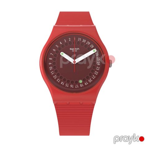Qadın qol saatı Swatch Originals Gent SO28R400 Red — Bakı