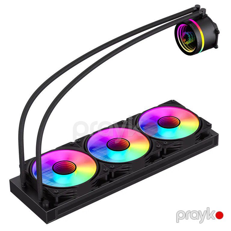 CPU kuler "Gamemax IceBurg 360 Infinity Black" — Kompüterlər və noutbuklar, Bakı (3)