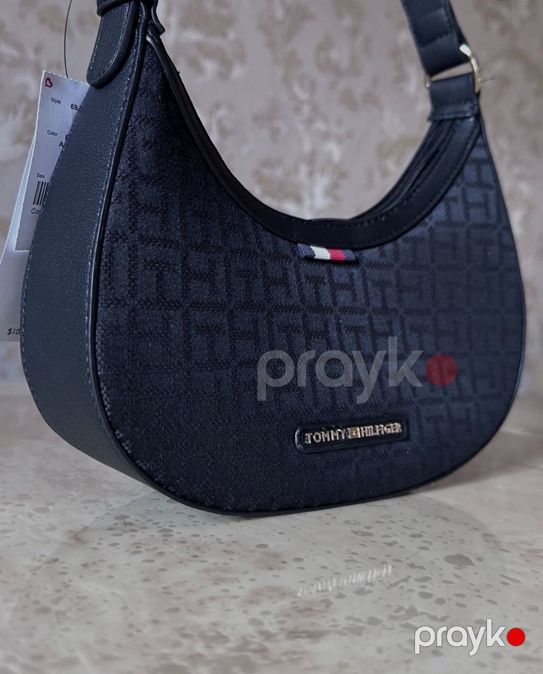Çiyin çantası qadınlar üçün Tommy Hilfiger, göy, poliester, 19x28 sm — Mallar, Bakı (3)