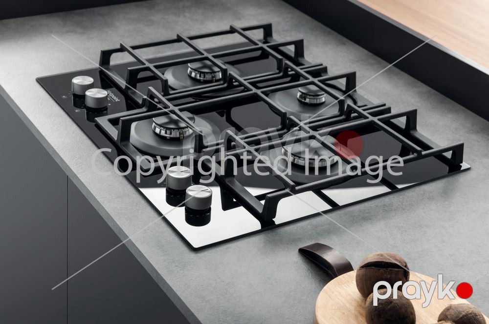 Qaz plitəsi Hotpoint-Ariston Hags 61F/WH — Ev texnikası, Bakı (2)