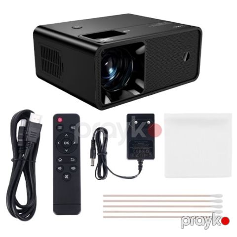 Hoco DT6 Simli Proyektor 120W LCD Wi-Fi və Bluetooth dəstəkli — Bakı