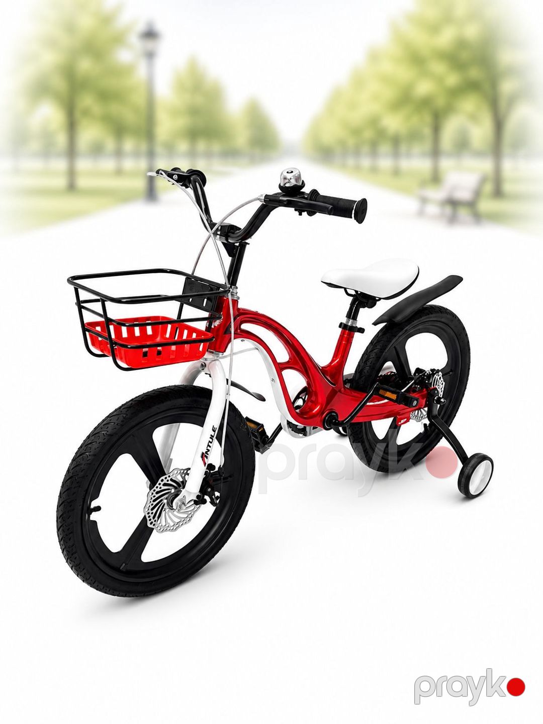 Velosiped Amg 16 ölçü qırmızı 4-7 yaş BM_999 — Velosipedlər, Bakı (2)