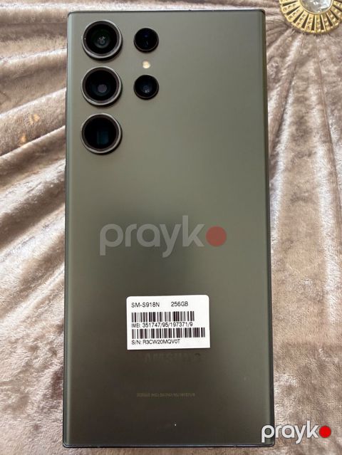 Samsung Galaxy S23 Ultra, 256 GB, rəng - Yaşıl, Simsiz şarj — Bakı