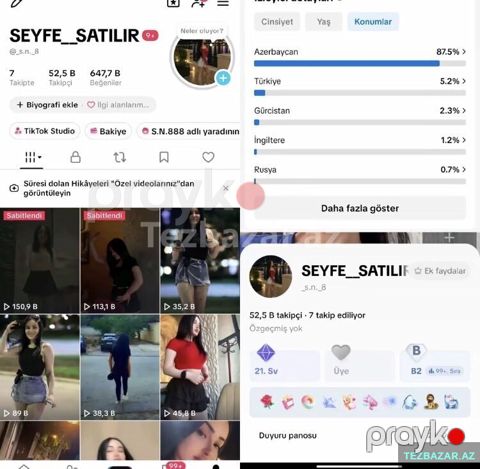 Tiktok sehifesi — İmişli
