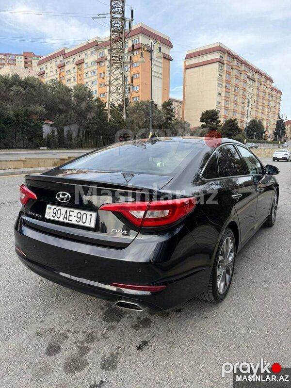 Hyundai Sonata — Minik avtomobili icarəsi, Bakı (6)
