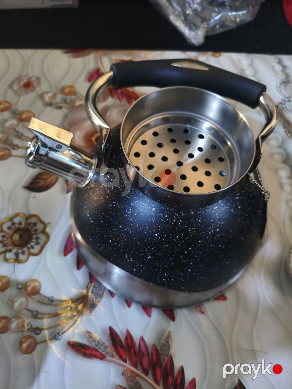 Çay dəsti, rəng - Qara, Keramika — Süfrə qabı, Digah (3)