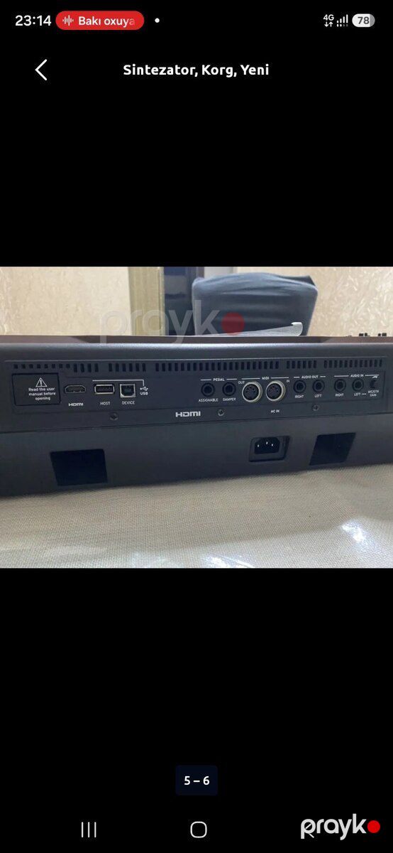 Sintezator Korg Pa 3 — Musiqiə alətləri, Xaçmaz (3)
