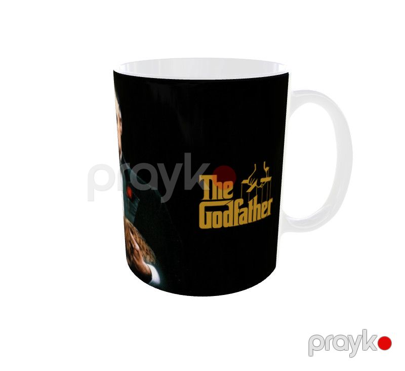 Fincan The God Father 02, qara/ağ — Mallar, Bakı (2)