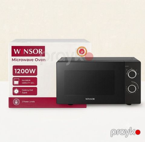 9823 Məhsulun adı: Winsor 3321 mikrodalğalı soba, 20 L, 1200 Vt — Bakı