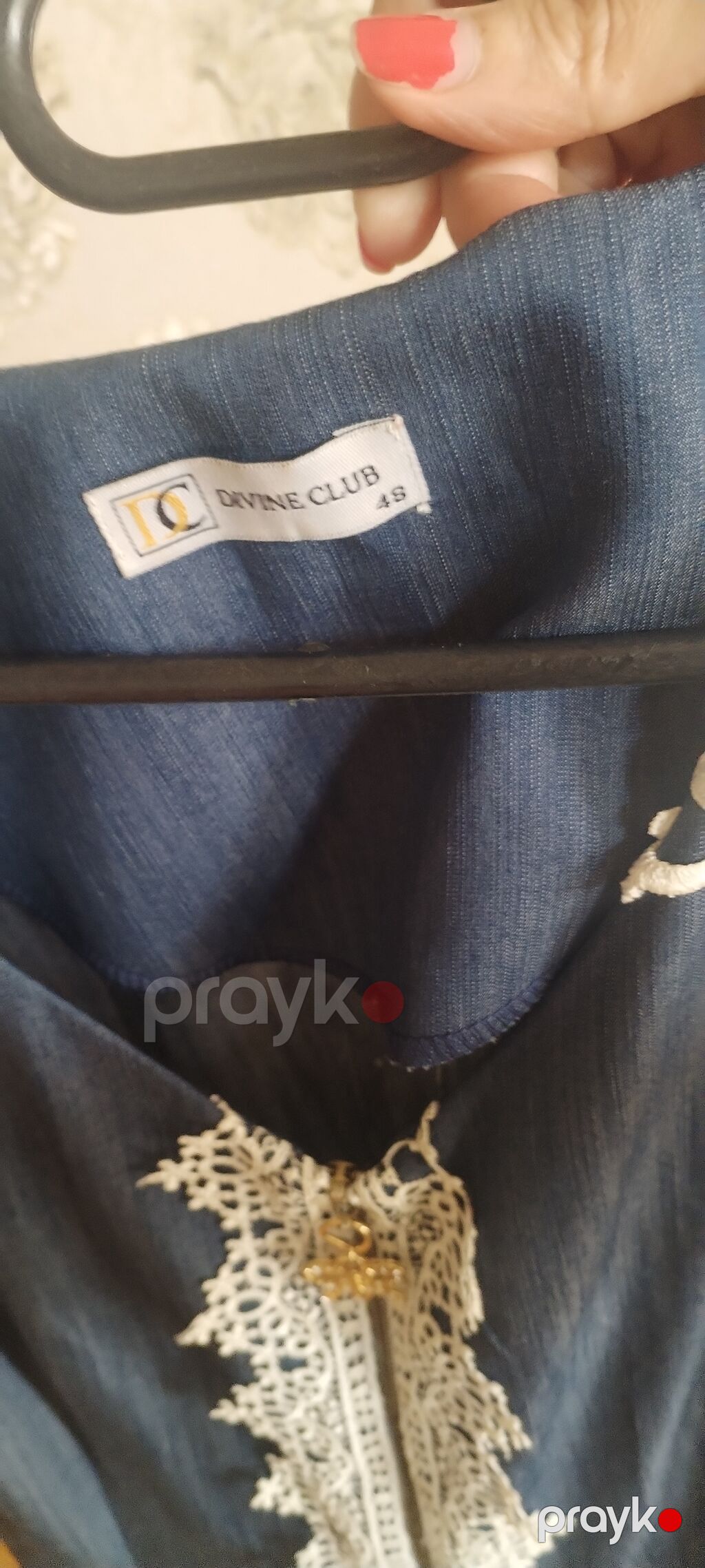Gündəlik don, Midi, Mavi, XL — Gündəlik paltarlar, Gəncə (5)