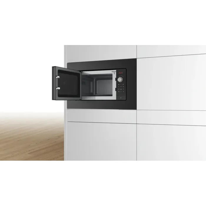 Bosch BEL653MB3 Ankastre Mikrodalğa – 25 L, 800 W, Qril Funksiyalı — Bakı