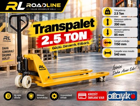 Transpalet 2.5QTE — Bakı