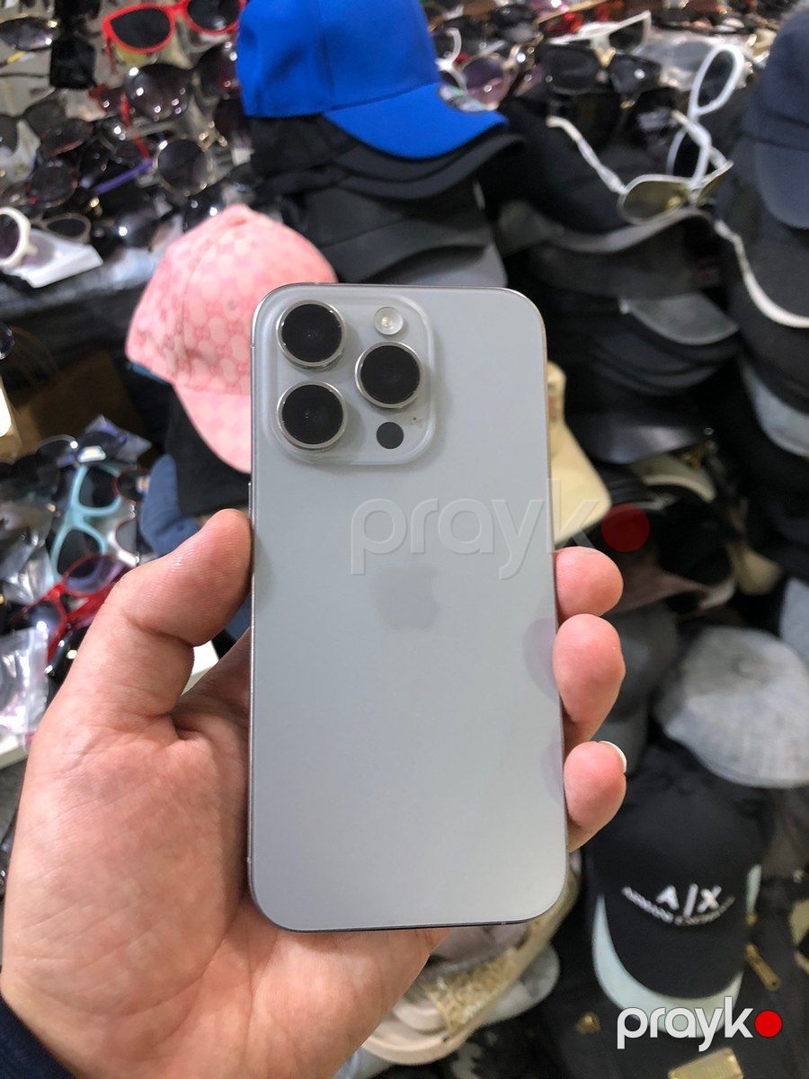 Apple iPhone 15 Pro Natural Titanium 128GB/8GB — Smartfonlar, Bakı (4)