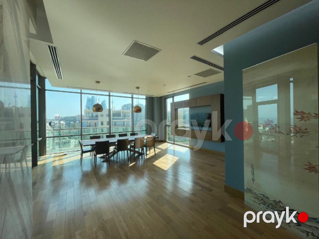 İcarəyə verilir 4 otaqlı yeni tikili 350 m² — Mənzil, Bakı (6)