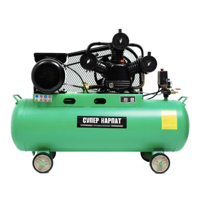 Karpat Hava Kompressoru 100L (3 Silindr) – Maksimal Güc və Professional Məhsuldarlıq — Bakı