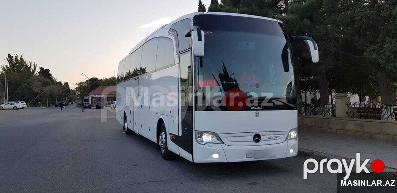 Mercedes travego avtobus, 2015 il — Minik avtomobili icarəsi, Bakı (9)