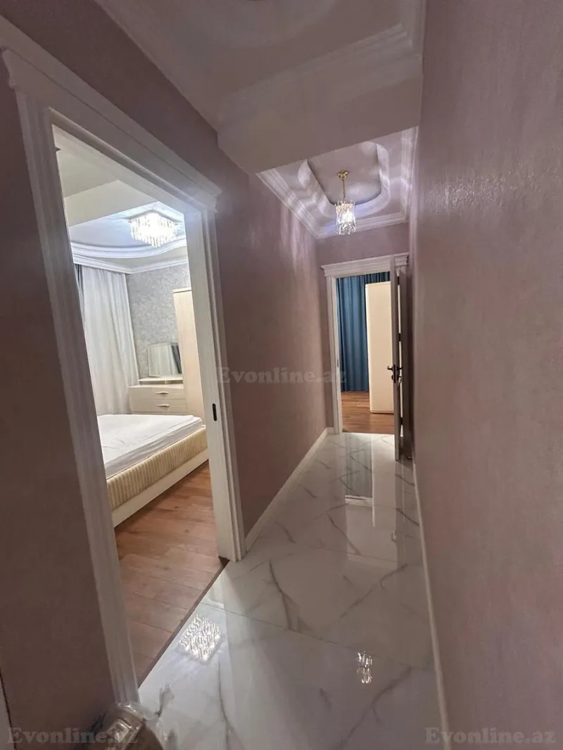 Kirayə verilir 3 otaqlı Mənzil Yeni tikili 125 m² Bakı, Nizami r., Qara Qarayev m — Mənzil, Bakı (5)