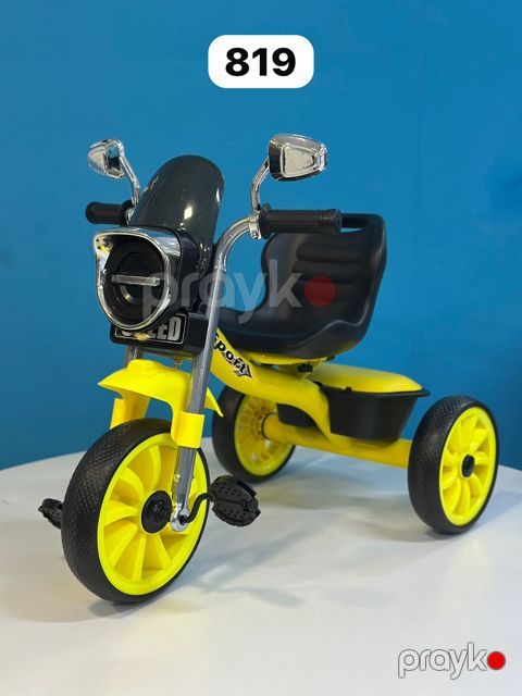 Üçtəkərli velosiped 819, 1-5 yaş, sarı — Bakı