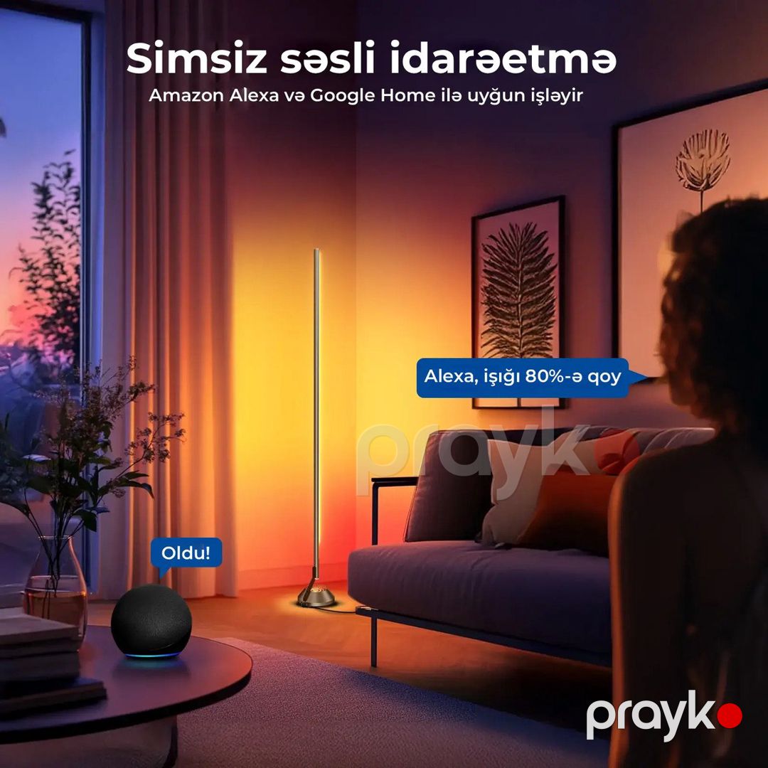 Künc döşəmə lampası Neewer NF01 Rgbw — Foto və video texnikası, Bakı (2)