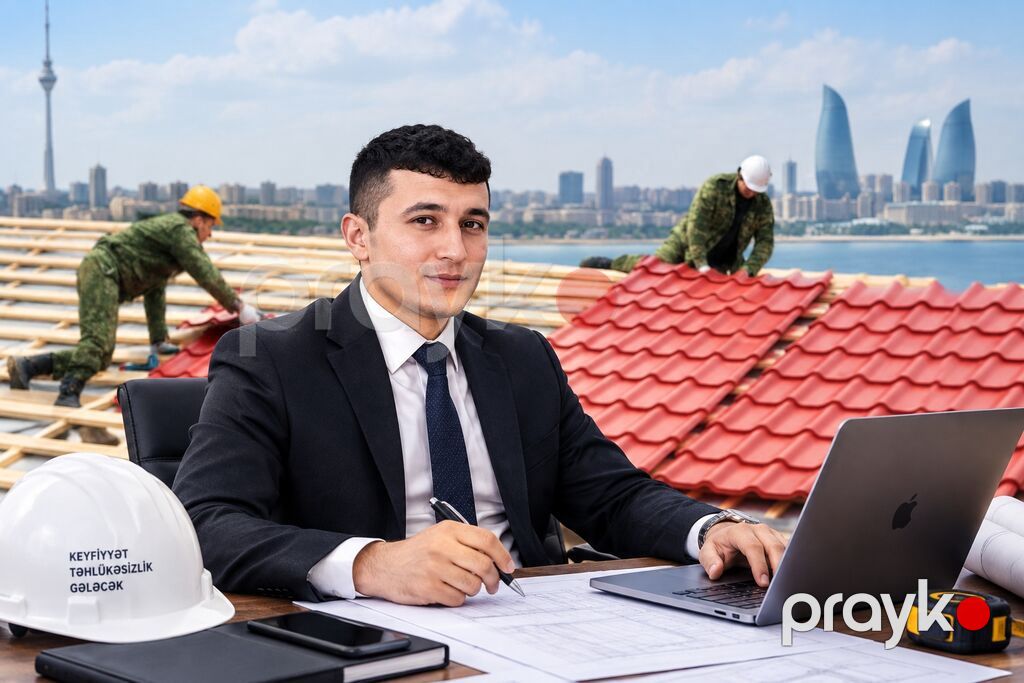 Metal kirəmit dam örtüyü – layihələndirmə və montaj xidməti — Dam və örtüklər, Bakı (4)
