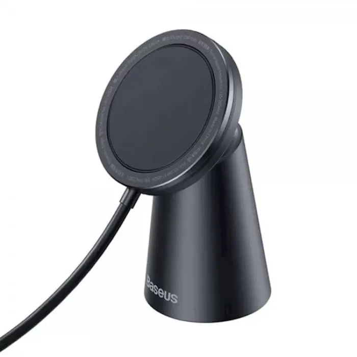 Baseus Simple Magnetic Stand BS-W524 15W Simsiz Şarj Stendi — Bakı
