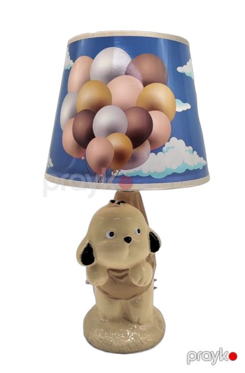 Masaüstü lampa vm1337, bej, 27 sm — Bakı