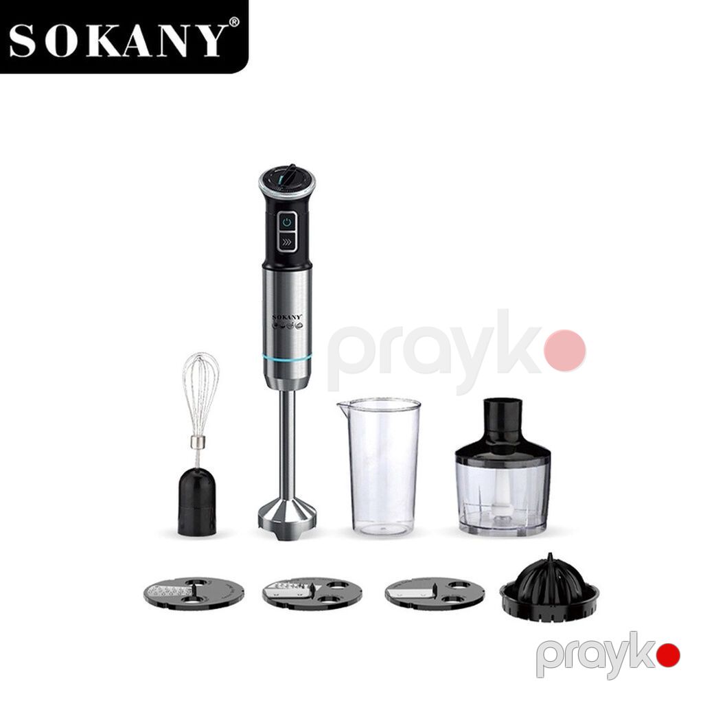 Məhsul 1851 Məhsulun adı: Sokany SK-02042 8in1, 1 L, Qara Brend — Blenderlər, xırdalayanlar və mikserlər, Bakı (5)