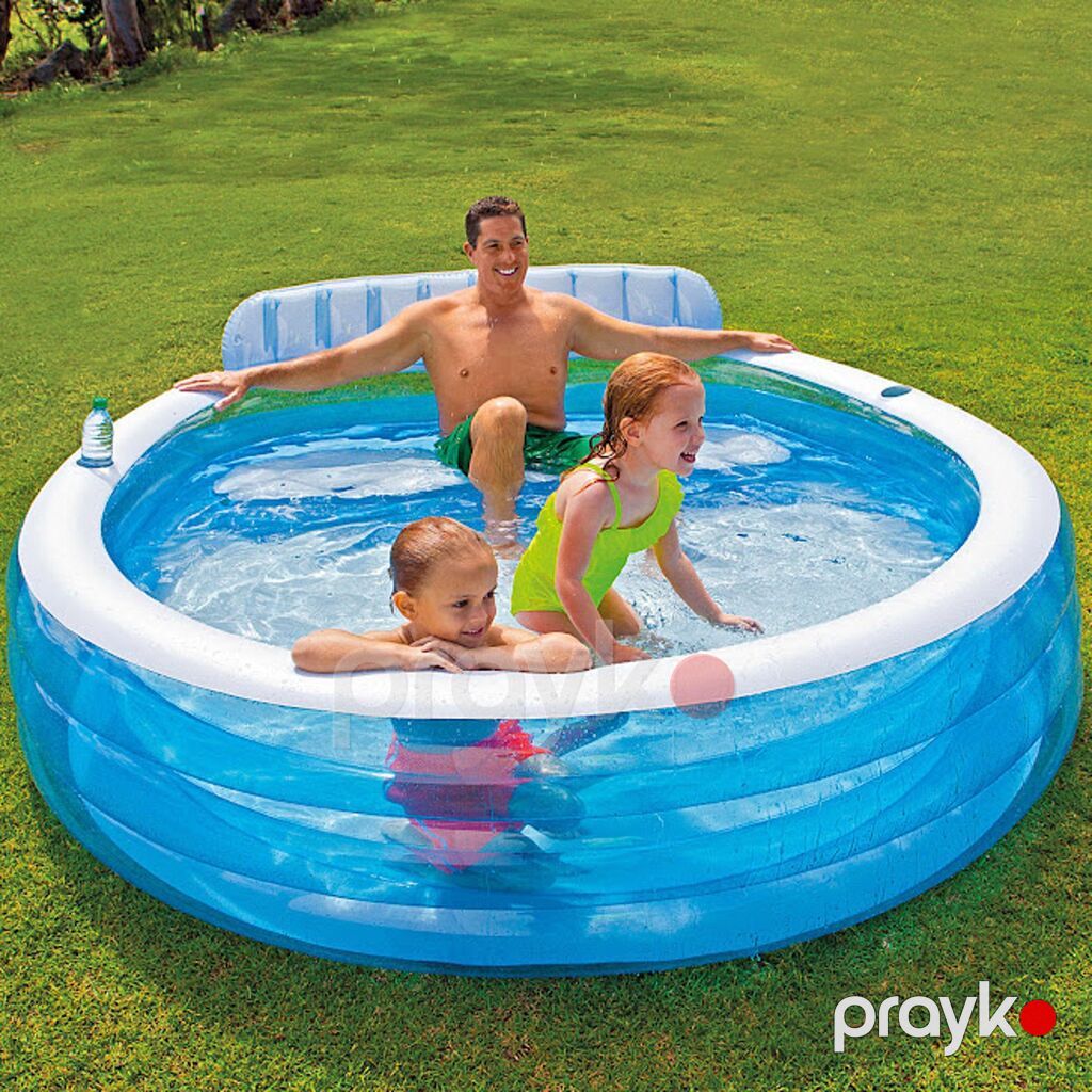 8011 Məhsulun adı: Şişmə hovuz Intex H57190, göy, 224x216x76 sm — Hovuzlar, Bakı (2)