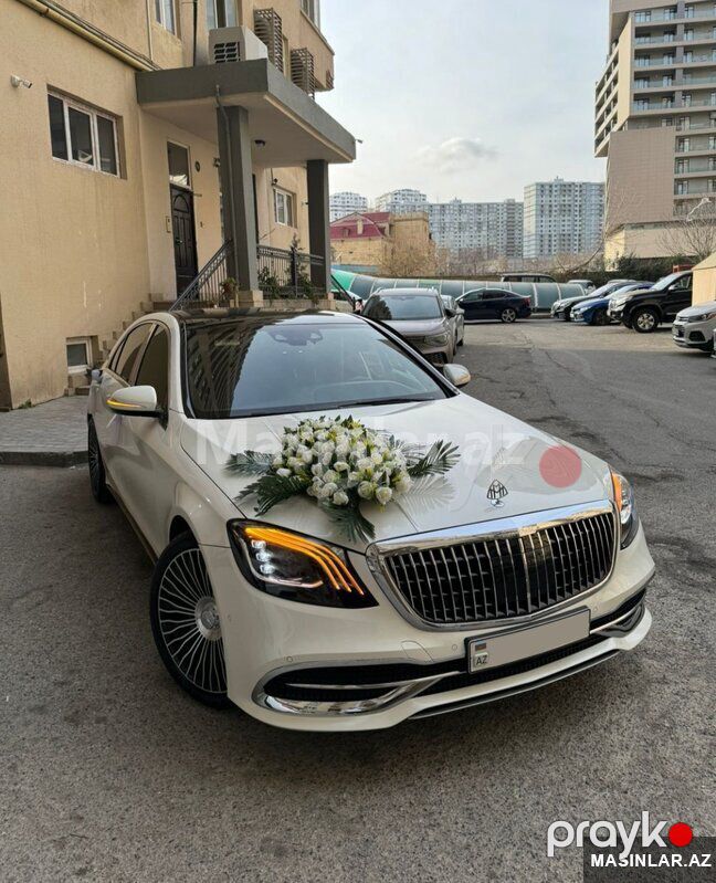 Mercedes Maybach S560, 2020 il — Minik avtomobili icarəsi, Bakı (2)