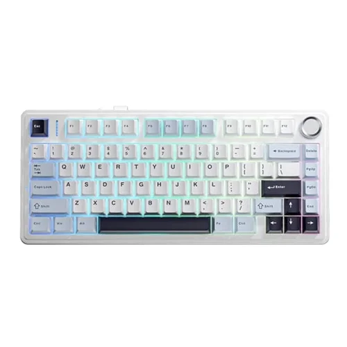Aula F75 Glacier Blue Mechanical Gaming Keyboard — Klaviaturalar və siçanlar, Bakı (2)
