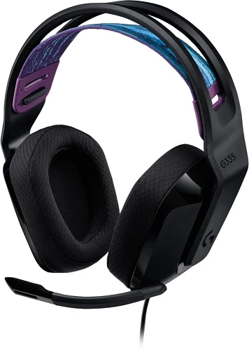 Logitech G335 Black Wired Gaming Headset — Qulaqcıqlar, Bakı (2)