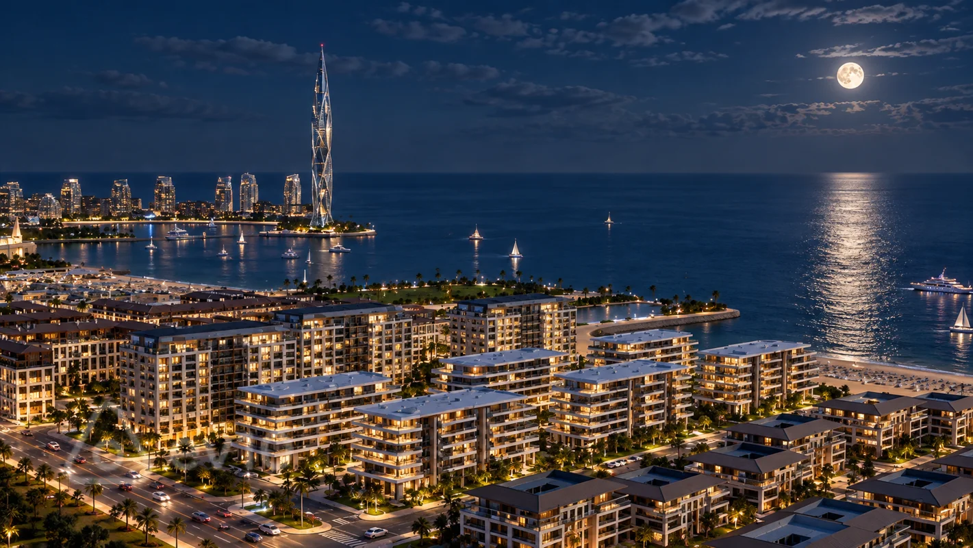 1 otaqlı mənzil, 64.1 m², Sea Breeze, Palm Beach — Mənzil, Bakı (2)