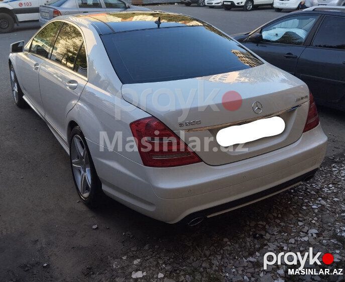 Mercedes w221 s class, 2012 il — Minik avtomobili icarəsi, Bakı (2)