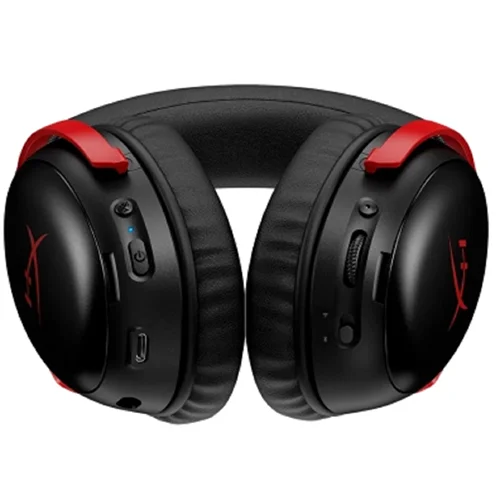 HyperX Cloud III S Black-Red (A59Z0AA) Wireless Gaming Headset — Qulaqcıqlar, Bakı (3)