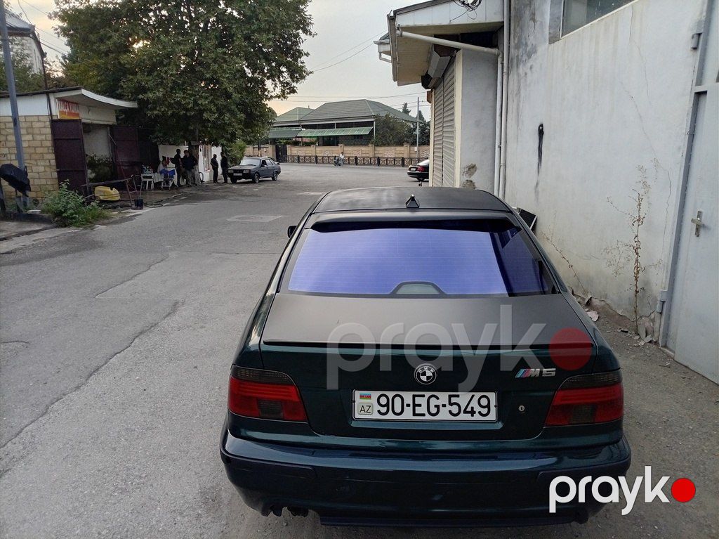 BMW 523, 2.5 L, 1997 il, 348 559 km — Avtomobillər, Qazax (2)