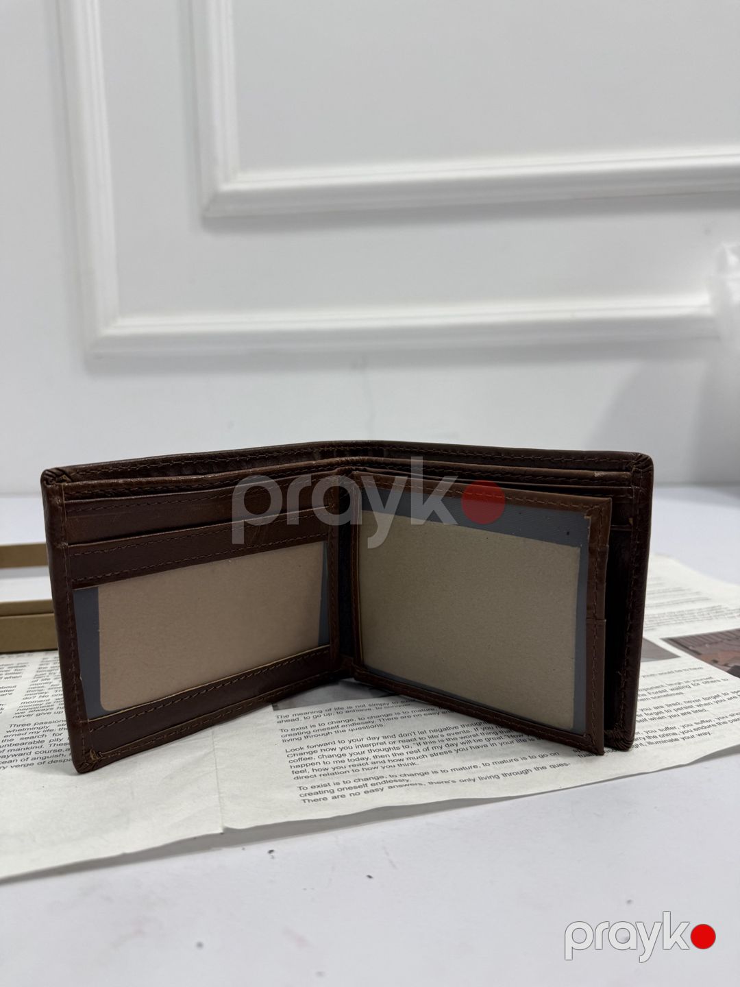 Pul kisəsi 93371822 kişilər üçün qəhvəyi — Mallar, Bakı (2)