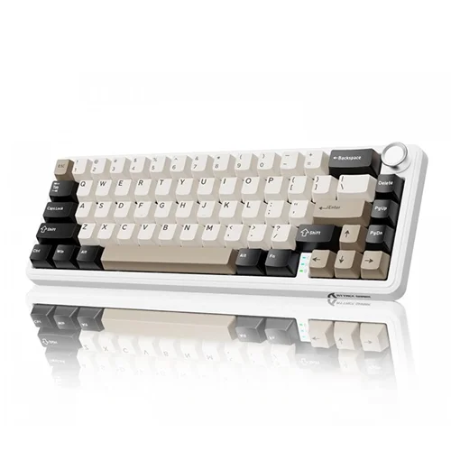 Attack Shark X66 White Mechanical Gaming Keyboard — Bakı