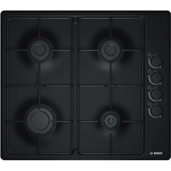 Bosch PBP6C6K80Q Qaz Bişirmə paneli – 4 Konfor, Çuqun Barmaqlıq — Bakı