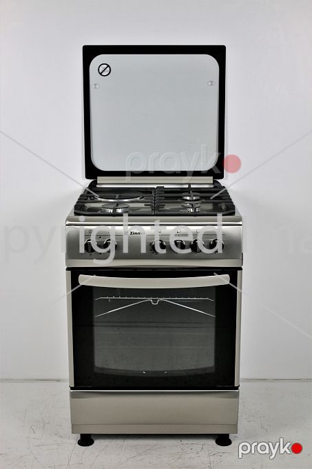 Kombinə olunmuş soba Zimmer ZM 6301 Inox — Bakı