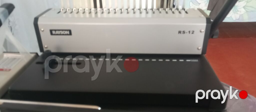 Rayson RS-12 spiral bağlama aparatı – A4 formatlı sənədlərin deşilməsi — Digər, Tərtər (2)