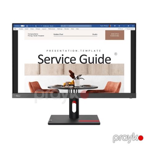 Monitor Lenovo ThinkVision S24i-30/ 23.8″ (1920×1080)/ 100Hz/ 93 dpi/ 250 cd/m²/ Tilt Stand (63DEKAT3EU) — Bakı