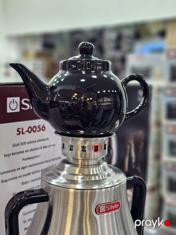 Elektrikli samovar "Silver" — Ev texnikası, Bakı (6)