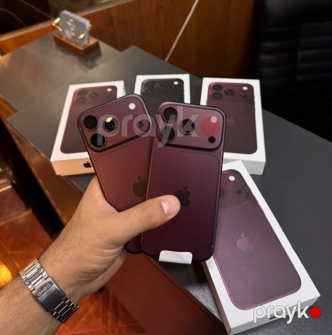 Apple iPhone 18 Pro Burgundy 256GB/12GB — Smartfonlar, Bakı (3)