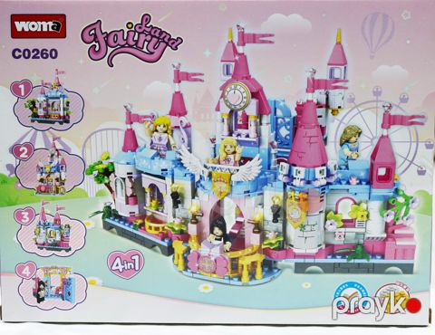 Blok konstruktoru Woma Fairy Land C0260 4in1, 158 parça — Bakı