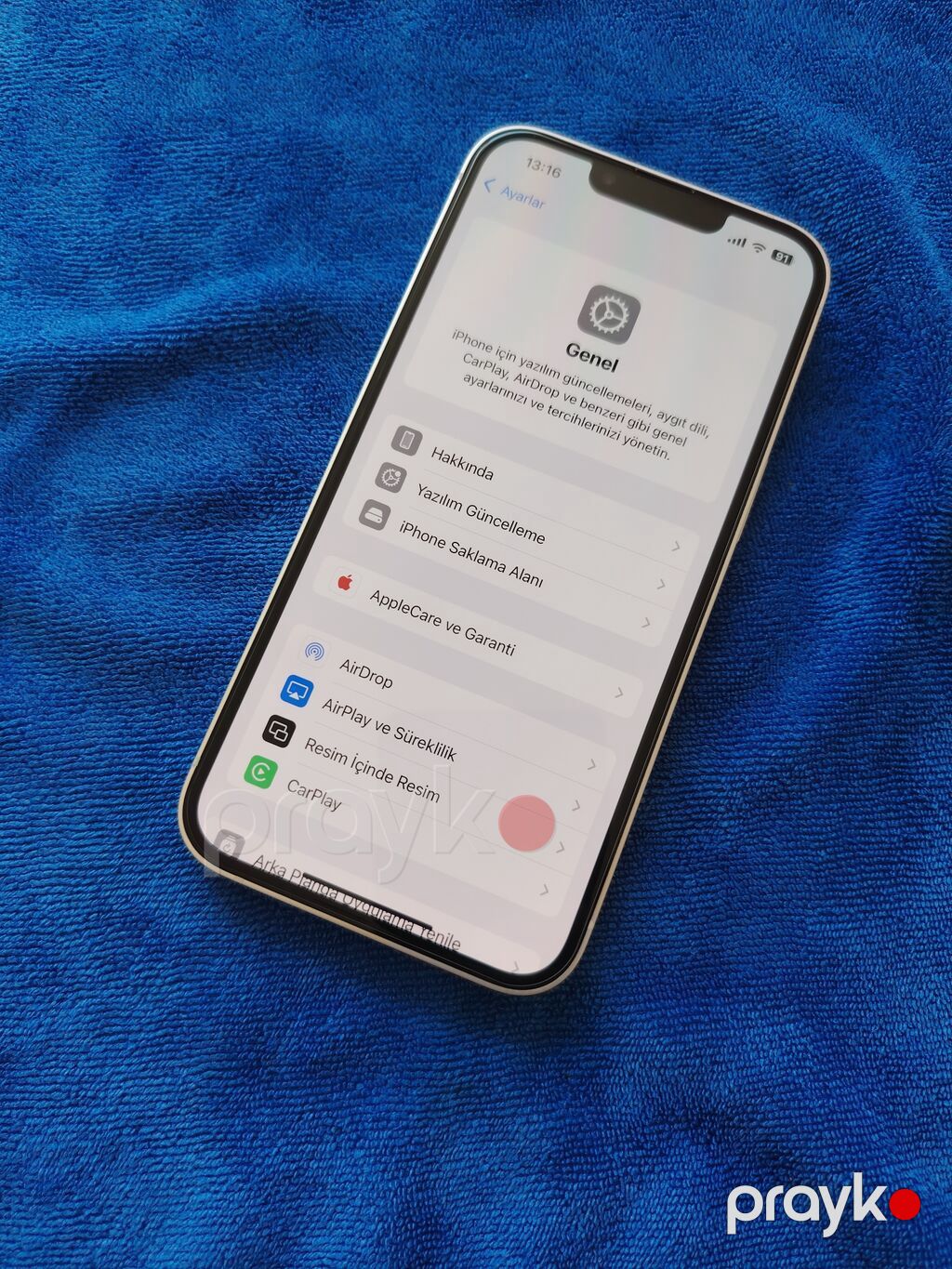 IPhone 13, Ağ, Face ID — Apple iPhone, Digah (4)