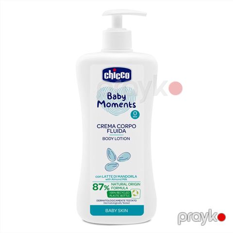 Losyon bədən üçün Chicco Baby Moments, 500 ml (8058664138463) — Bakı